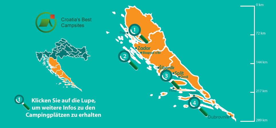 Die Besten Campingplätze in Dalmatien