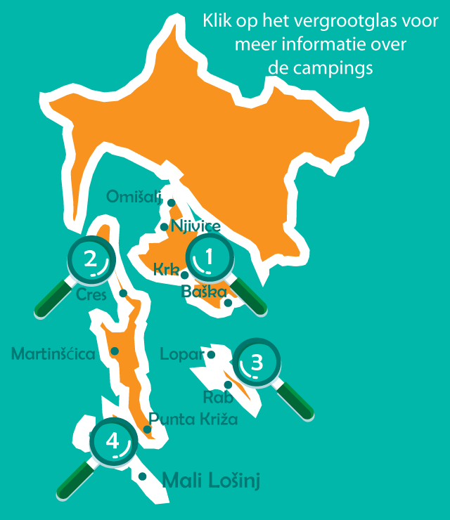 Beste campings in Kvarner