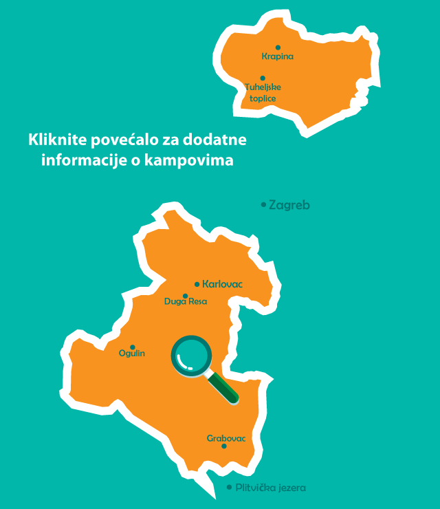 Najbolji kampovi u unutrašnjosti