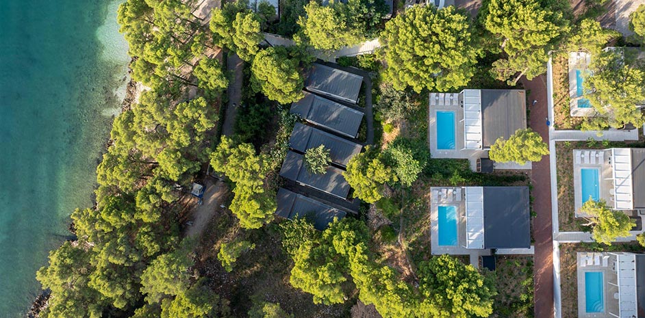 Amadria Park Camping Trogir - pogled iz zraka - foto