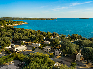 Camping Polari - luchtfoto