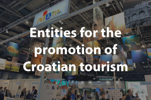 Entities for the promotion of Croatian tourism