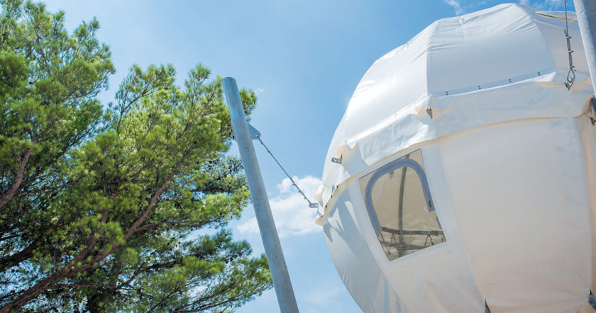 Medora Orbis spherical tents - photo