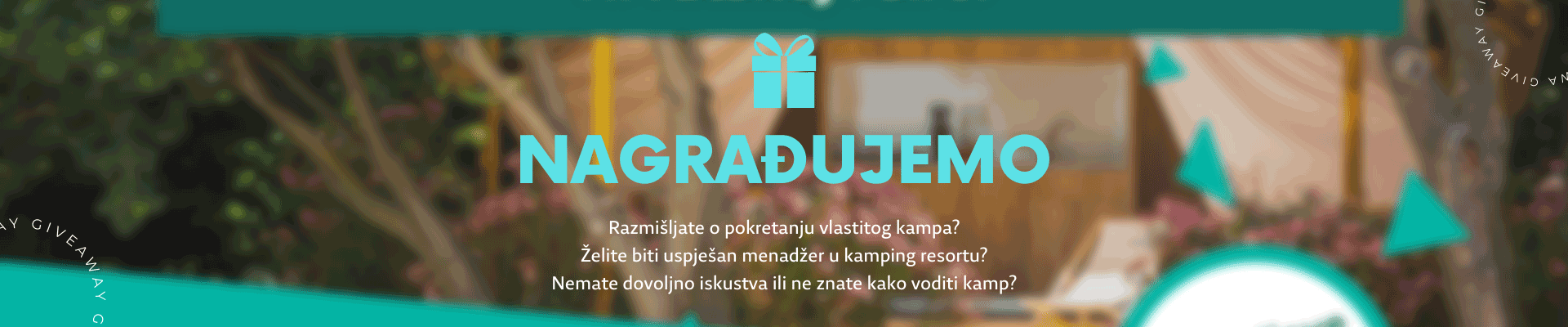 Menadžment kamping resorta - banner