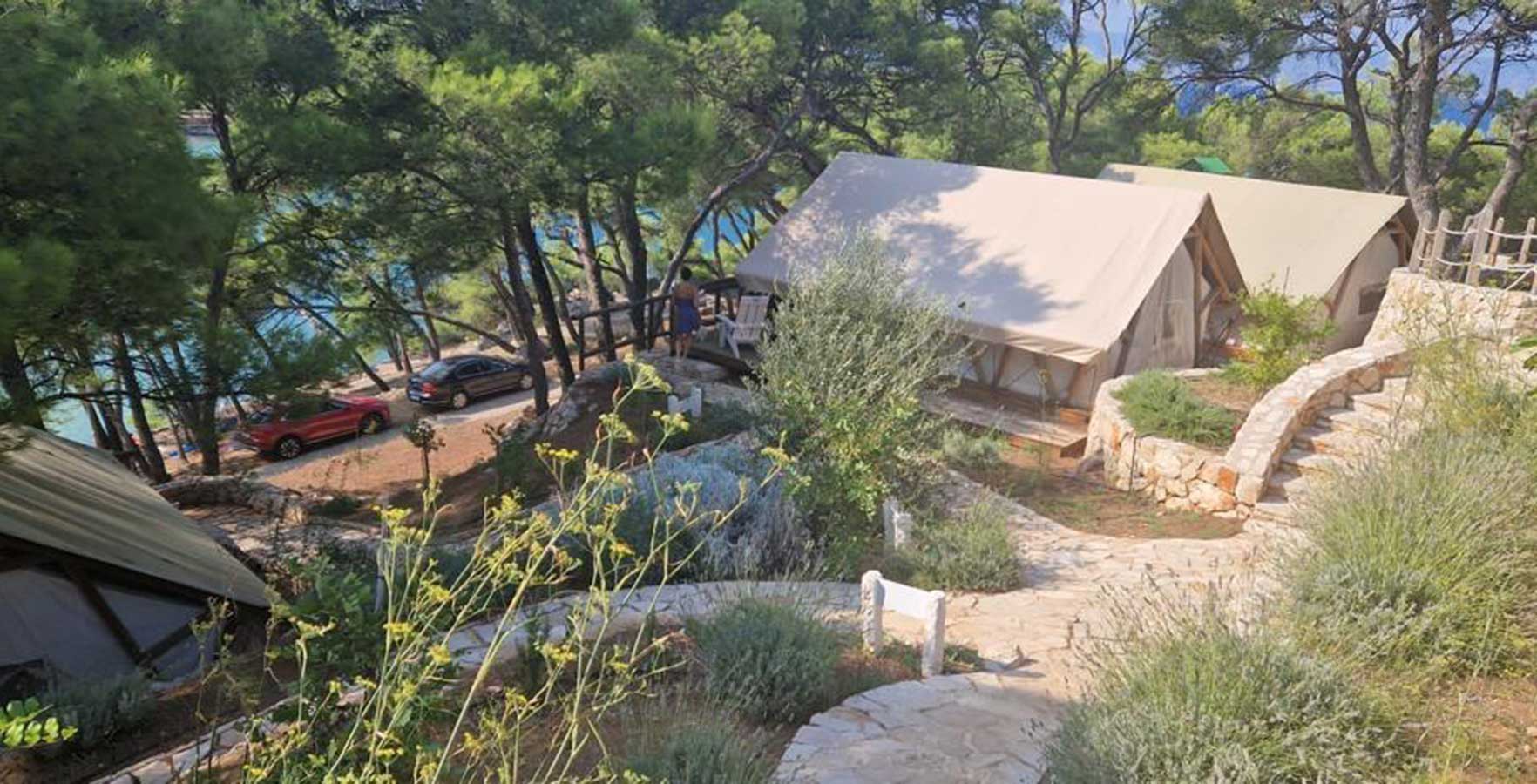 Campsite Holiday Jelsa Dalmatia CAMPING HR